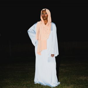 Abaya Emira bleue